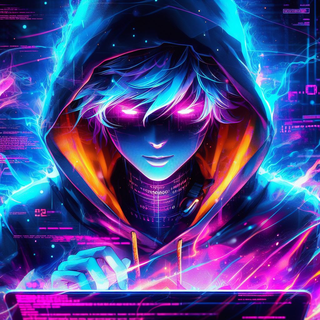 Cyberpunk Anime Hacker's Preview'